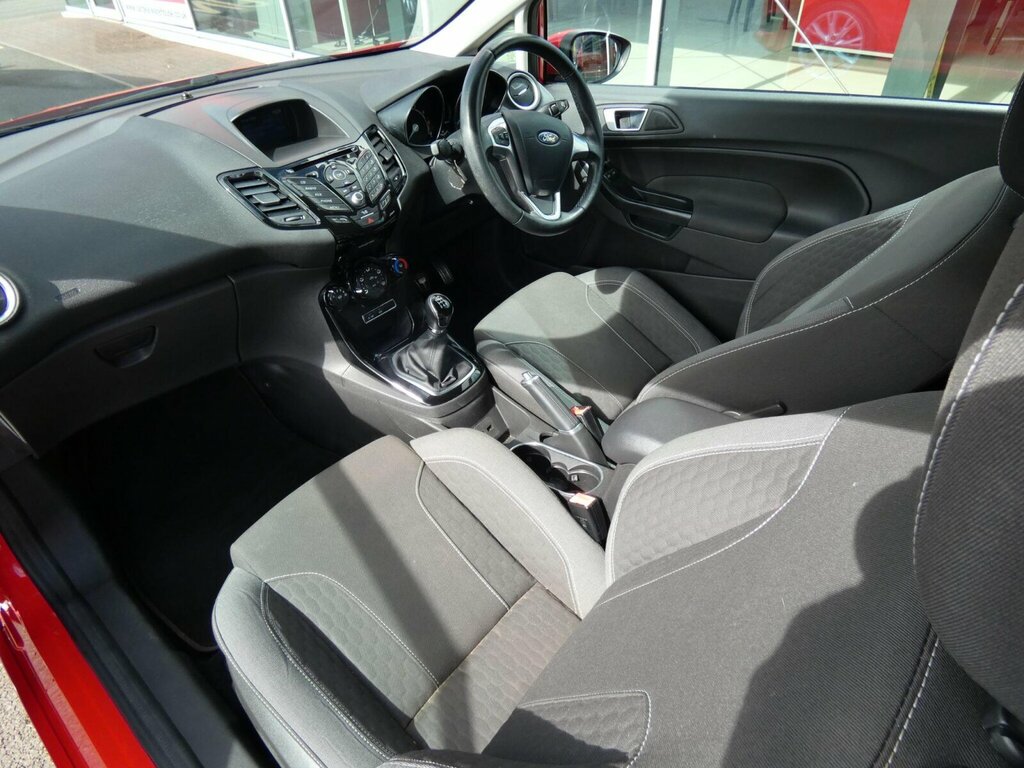 Ford Fiesta 1.0T Ecoboost Zetec S Euro 6 Ss NJ17FHO Red #2