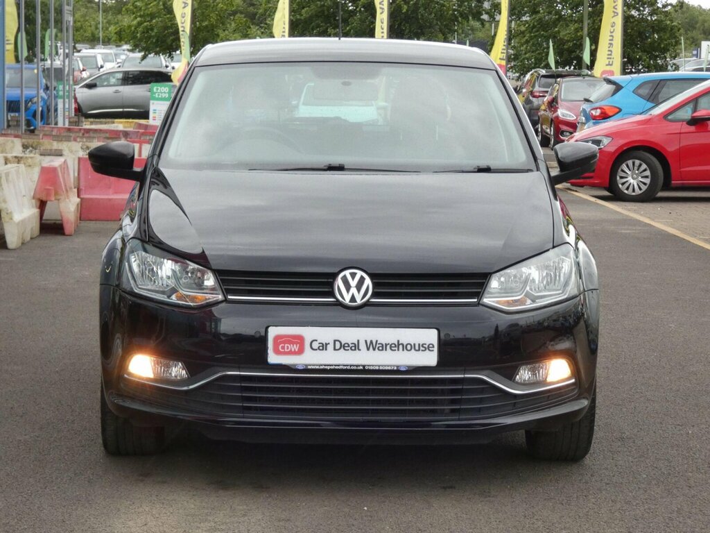 Volkswagen Polo 1.0 Bluemotion Tech Match Euro 6 Ss FG66XSZ Black #4