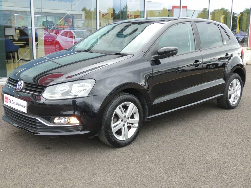Volkswagen Polo 1.0 Bluemotion Tech Match Euro 6 Ss FG66XSZ Black #6