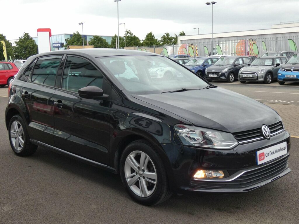 Volkswagen Polo 1.0 Bluemotion Tech Match Euro 6 Ss FG66XSZ Black #5