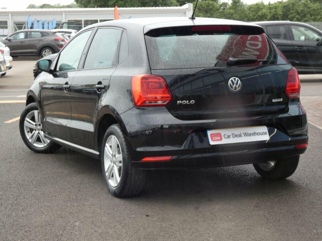 Volkswagen Polo 1.0 Bluemotion Tech Match Euro 6 Ss FG66XSZ Black #2