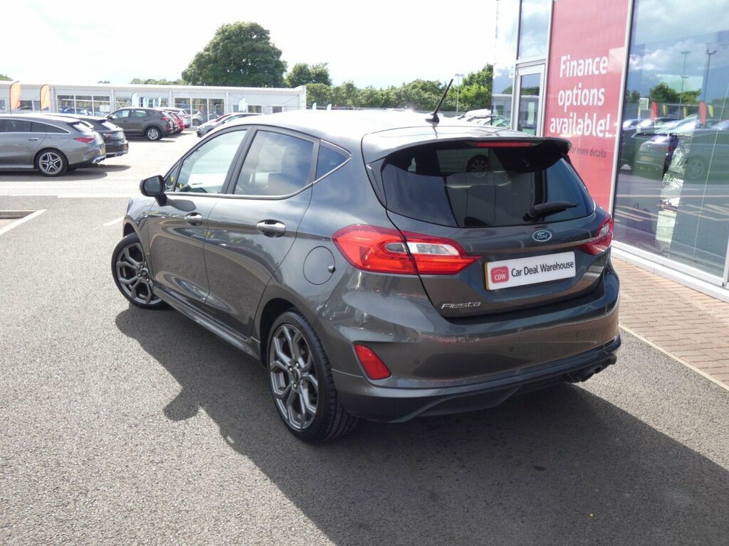Ford Fiesta 1.0T Ecoboost St-line Euro 6 Ss Grey #2
