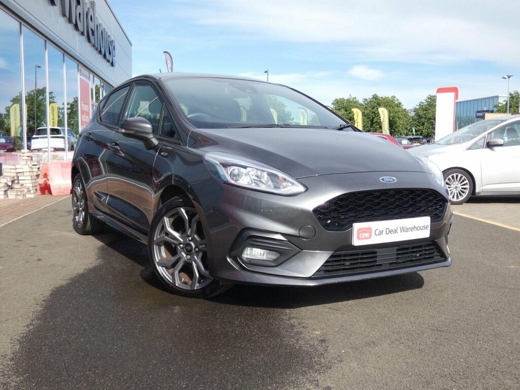 Ford Fiesta 1.0T Ecoboost St-line Euro 6 Ss Grey