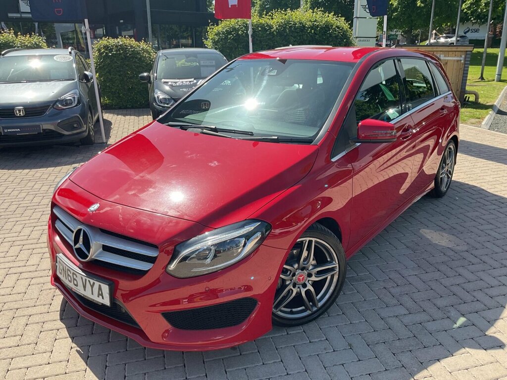 Mercedes-Benz B Class 2.1 B200d Amg Line Premium 7G-dct Euro 6 Ss 5 Red #3