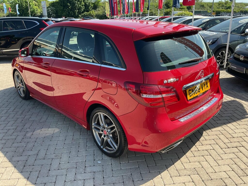 Mercedes-Benz B Class 2.1 B200d Amg Line Premium 7G-dct Euro 6 Ss 5 Red #4