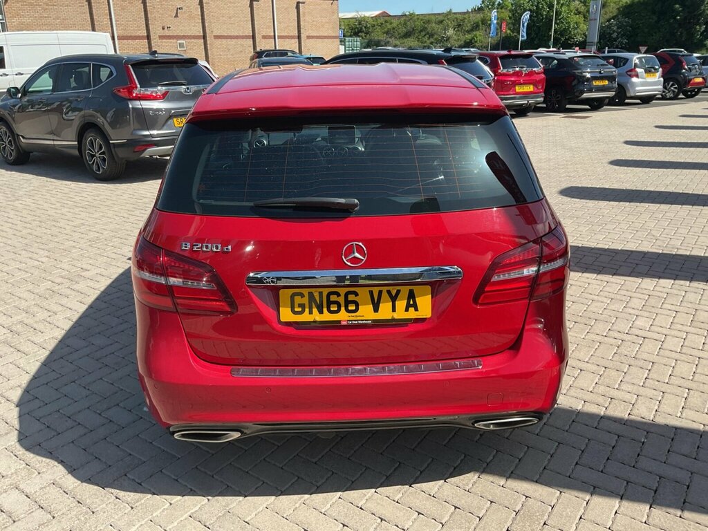 Mercedes-Benz B Class 2.1 B200d Amg Line Premium 7G-dct Euro 6 Ss 5 Red #6