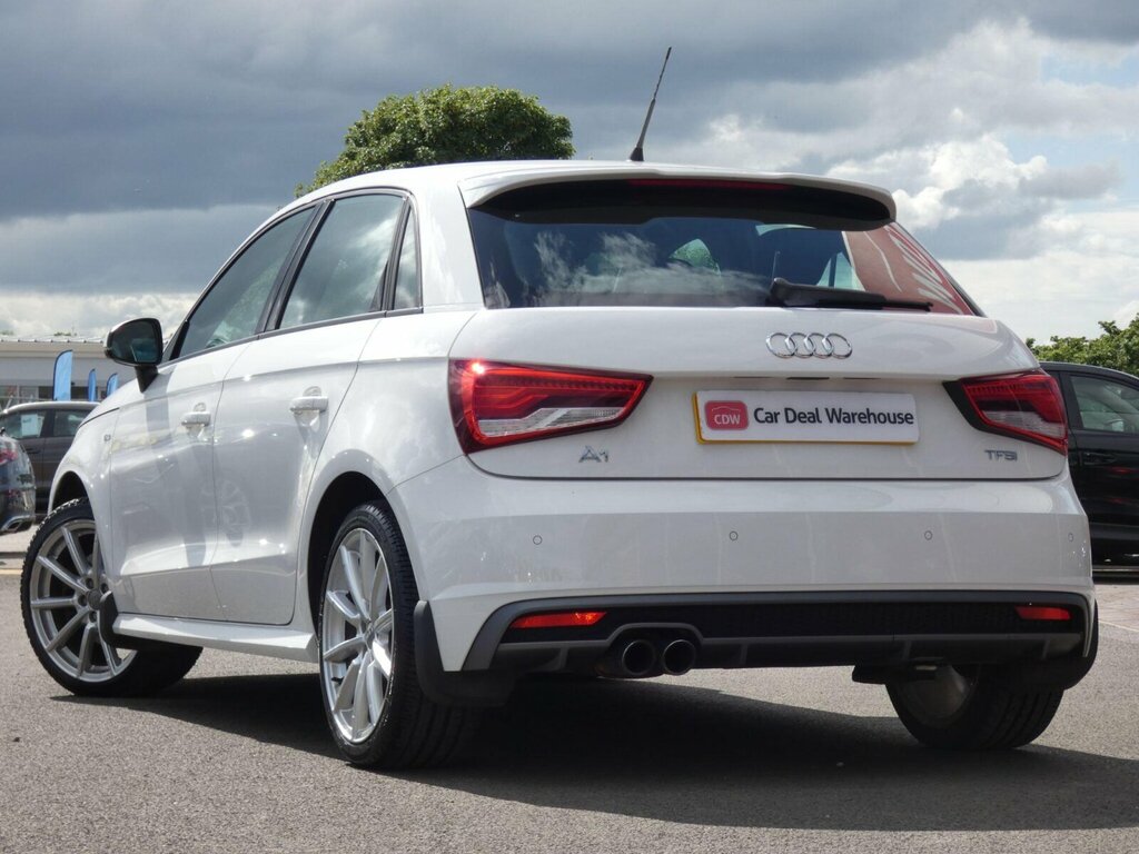 Audi A1 1.4 Tfsi S Line Sportback Euro 6 Ss White #3