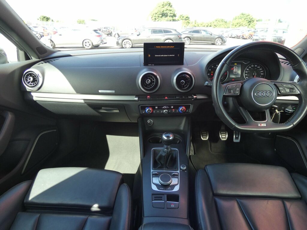 Audi A3 2.0 Tfsi S Line Euro 6 Ss Black #4