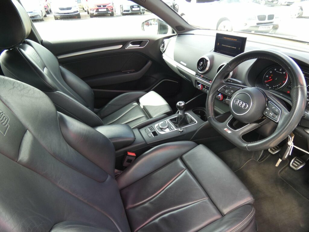 Audi A3 2.0 Tfsi S Line Euro 6 Ss Black #6