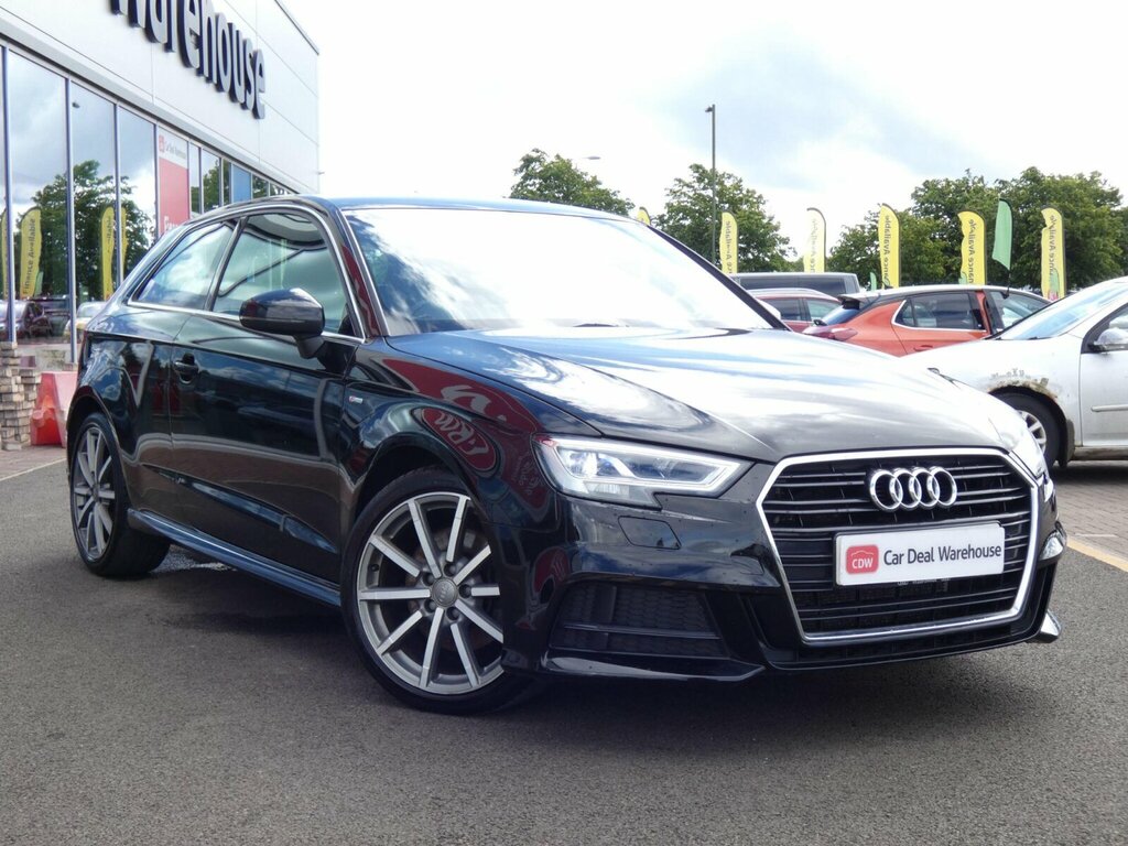 Audi A3 2.0 Tfsi S Line Euro 6 Ss Black