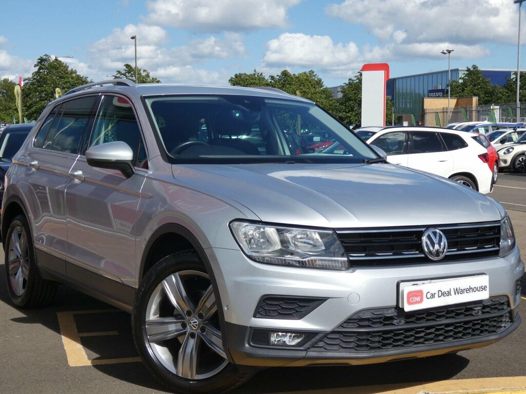 Volkswagen Tiguan 1.5 Tsi Evo Match Euro 6 Ss SV19OKX Silver