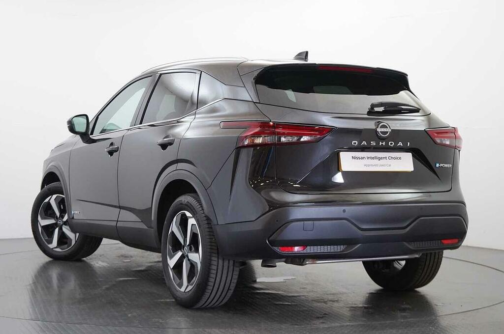 Nissan Qashqai 1.5 190 E-power Acenta Premium With Glass Roo OV72UBY Black #3
