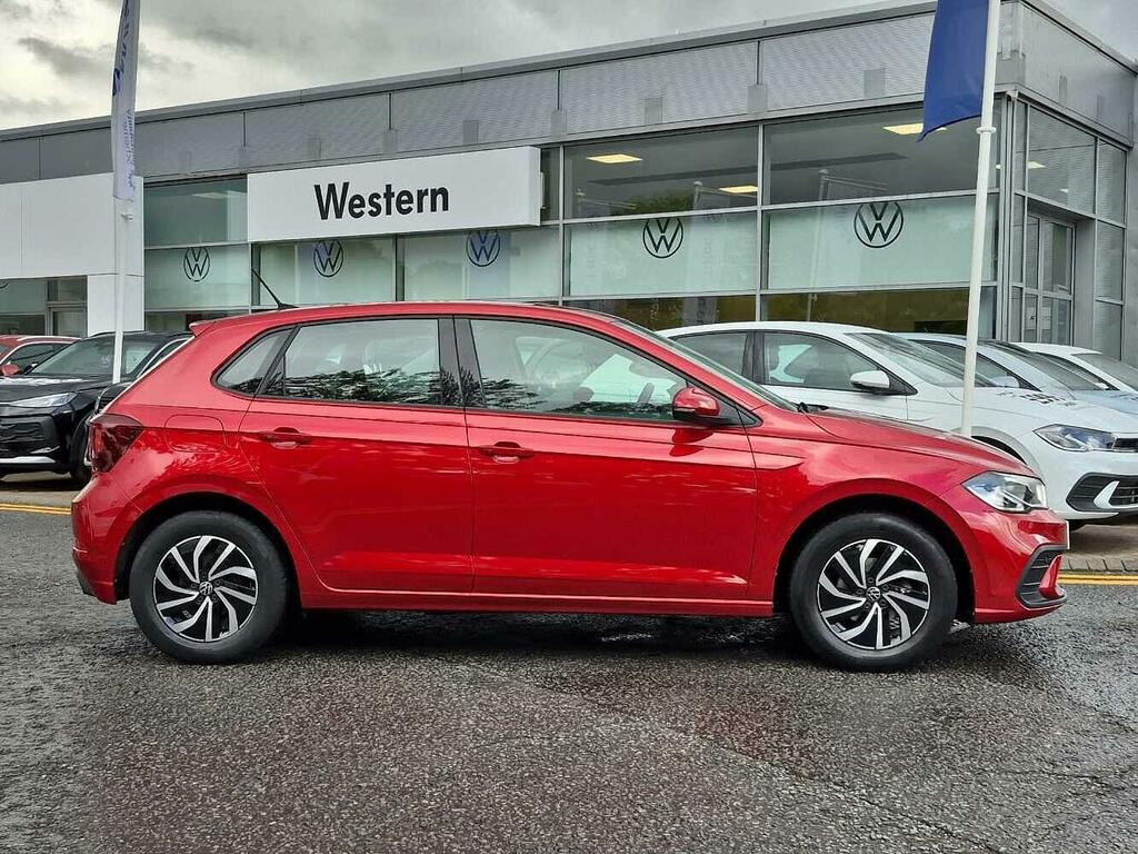 Volkswagen Polo Life 1.0 Tsi 95Ps 7-Speed Dsg Red #4