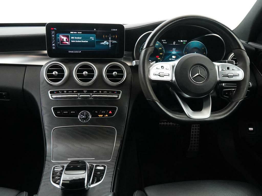 Mercedes-Benz C Class Coupe Black #5