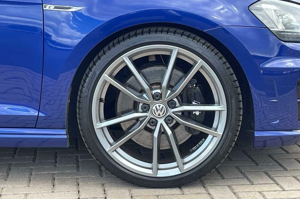 Volkswagen Golf 2.0 Tsi R Dsg Blue #5