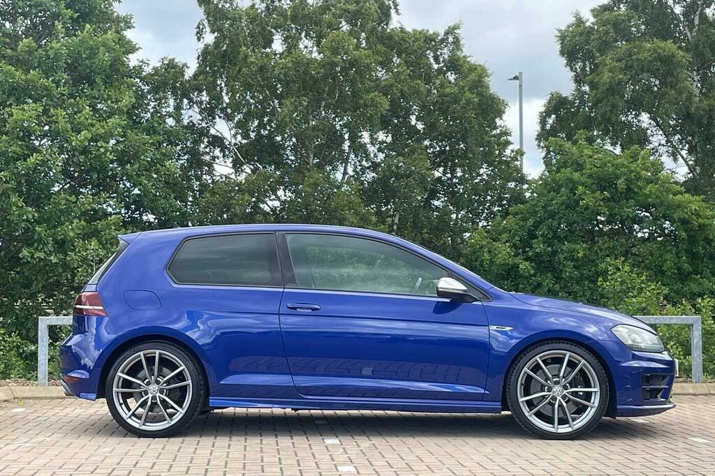 Volkswagen Golf 2.0 Tsi R Dsg Blue #4