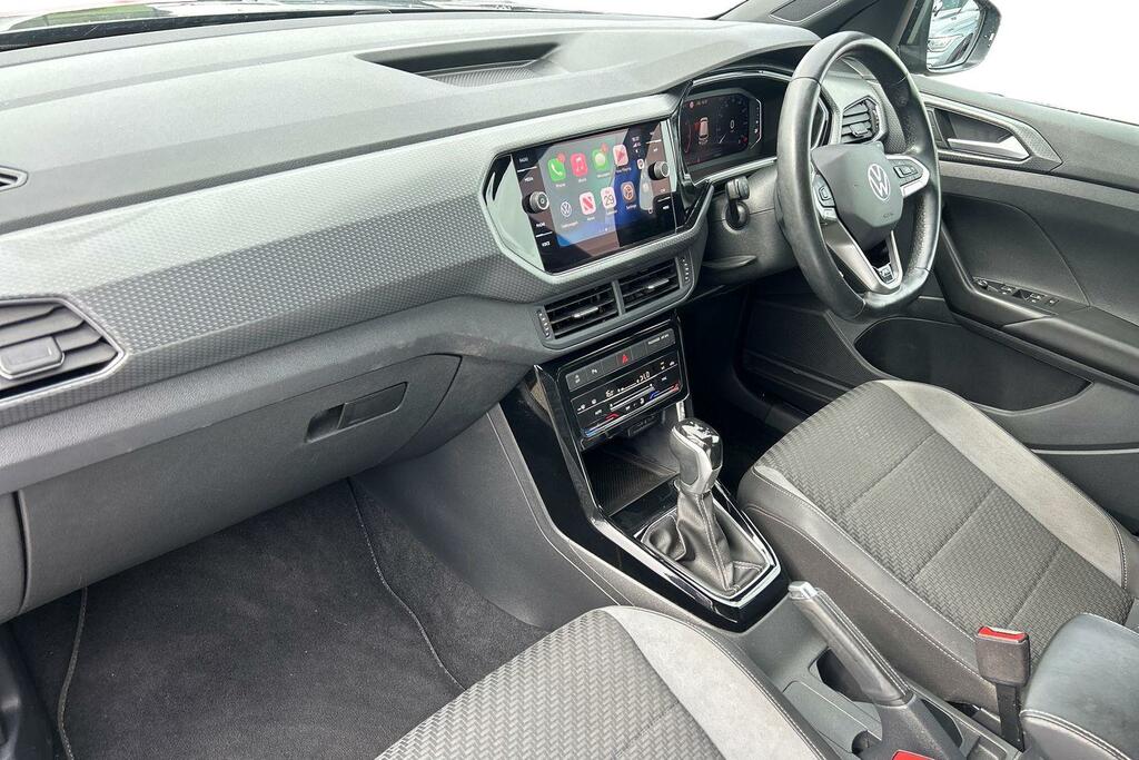 Volkswagen T-Cross 1.5 Tsi Evo R-line Dsg VE71WCD Black #4