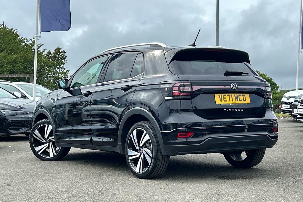 Volkswagen T-Cross 1.5 Tsi Evo R-line Dsg Black #3
