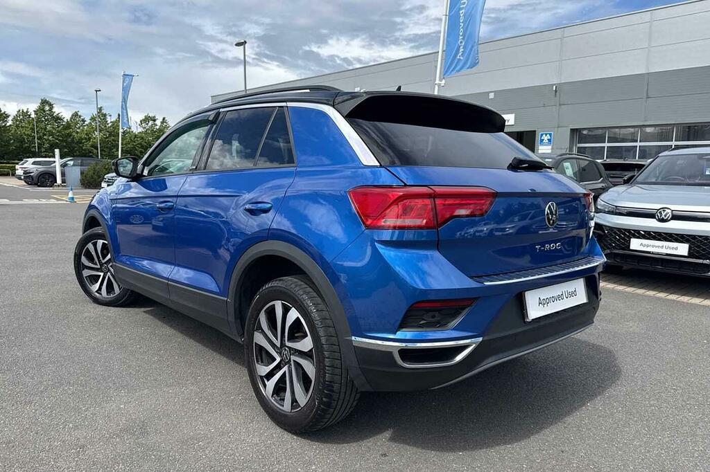 Volkswagen T-Roc 1.5 Tsi Evo Active Dsg Blue #3