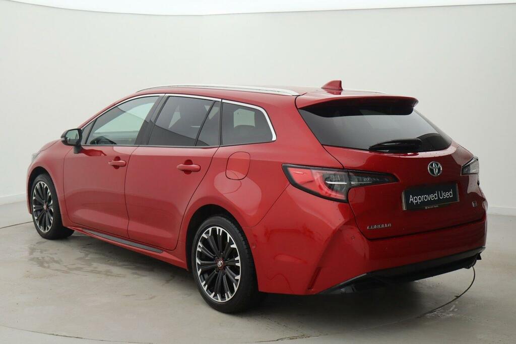 Toyota Corolla 2.0 Vvt-h Gr Sport Touring Sports Hybri Red #4