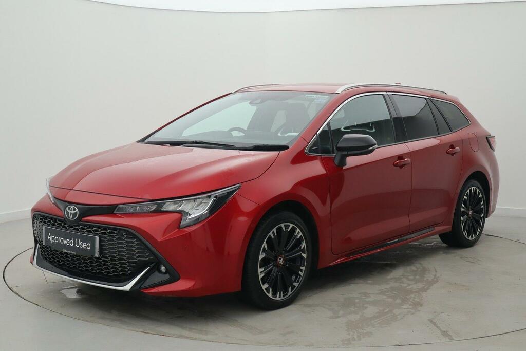 Toyota Corolla 2.0 Vvt-h Gr Sport Touring Sports Hybri Red #3