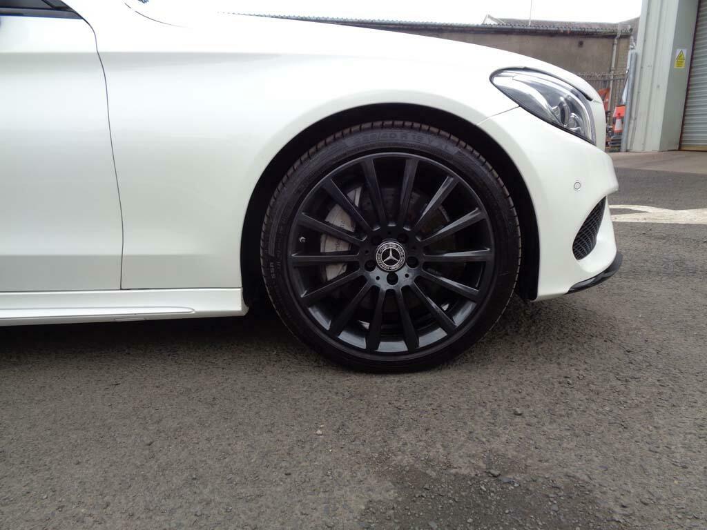 Mercedes-Benz C Class C 300 Amg Line Premium Plus KG18KTG White #6