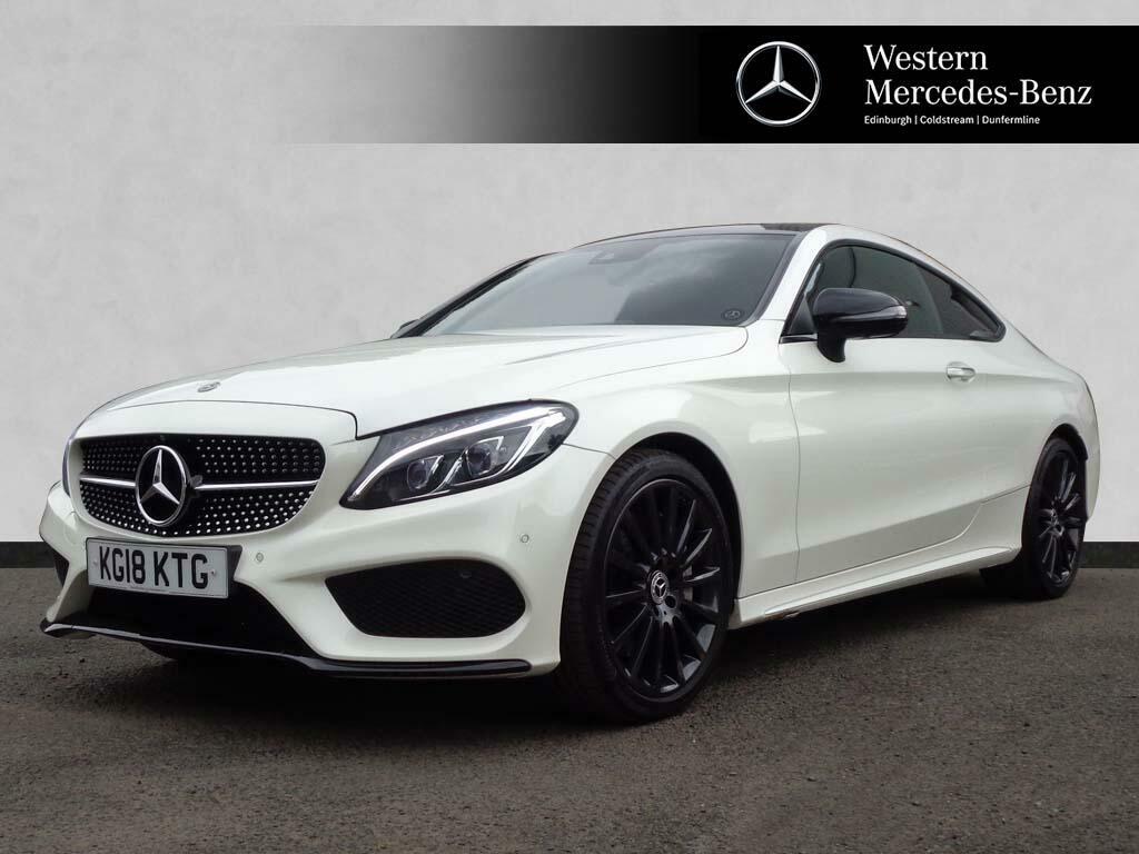 Mercedes-Benz C Class C 300 Amg Line Premium Plus White