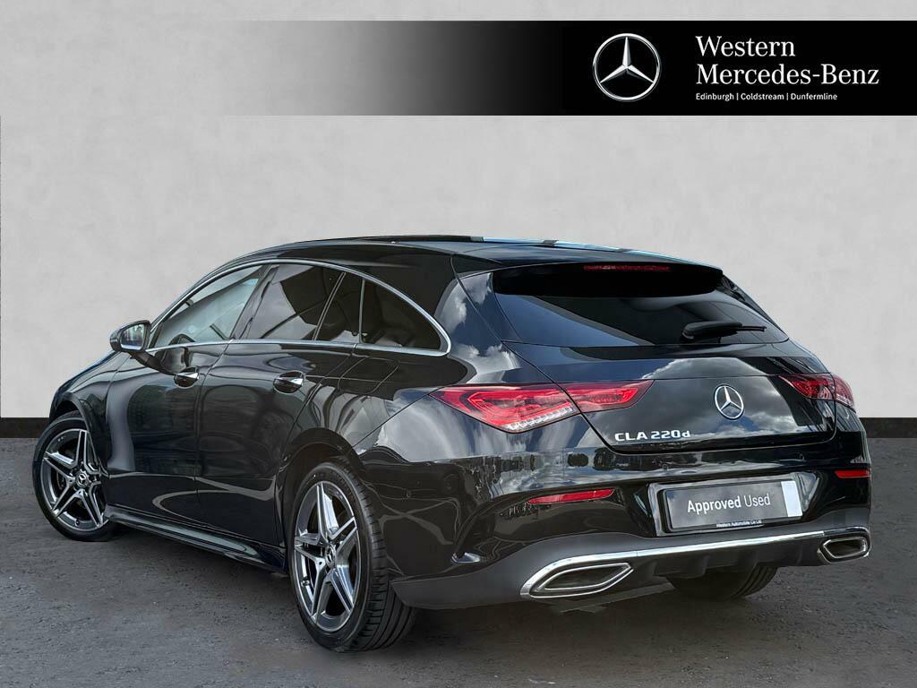 Mercedes-Benz CLA Class Cla 220 D Amg Line Premium Plus Black #2