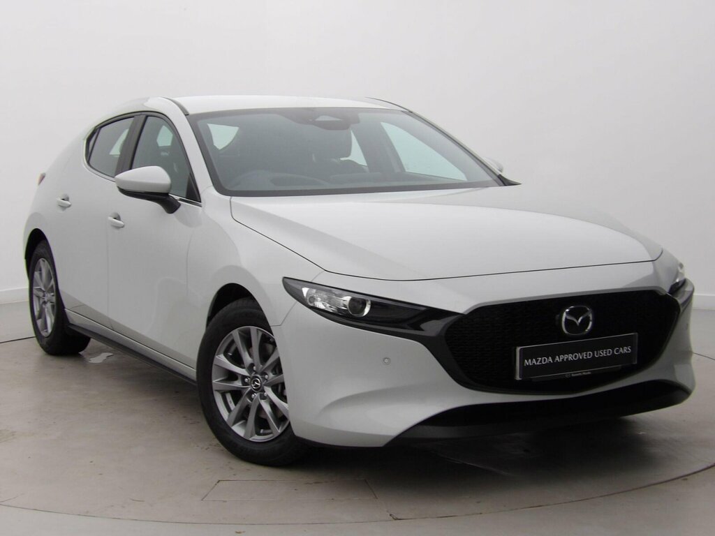 Mazda 3 2.5 E-skyactiv-g Mhev Centre-line Euro 6 Ss White