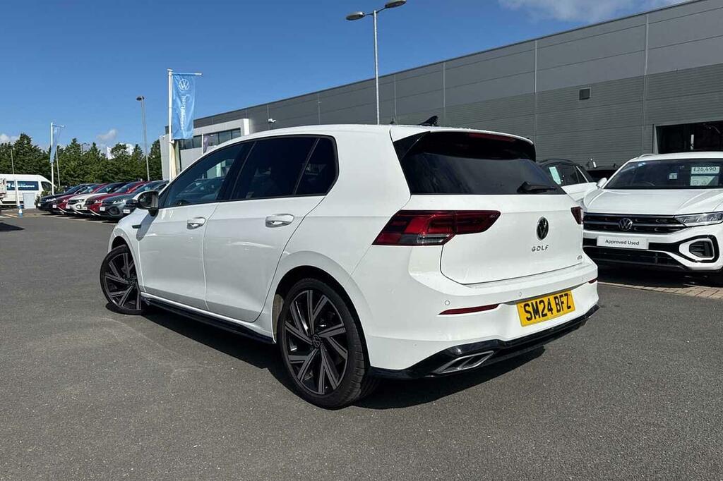 Volkswagen Golf 1.5 Etsi 150 R-line Dsg White #3
