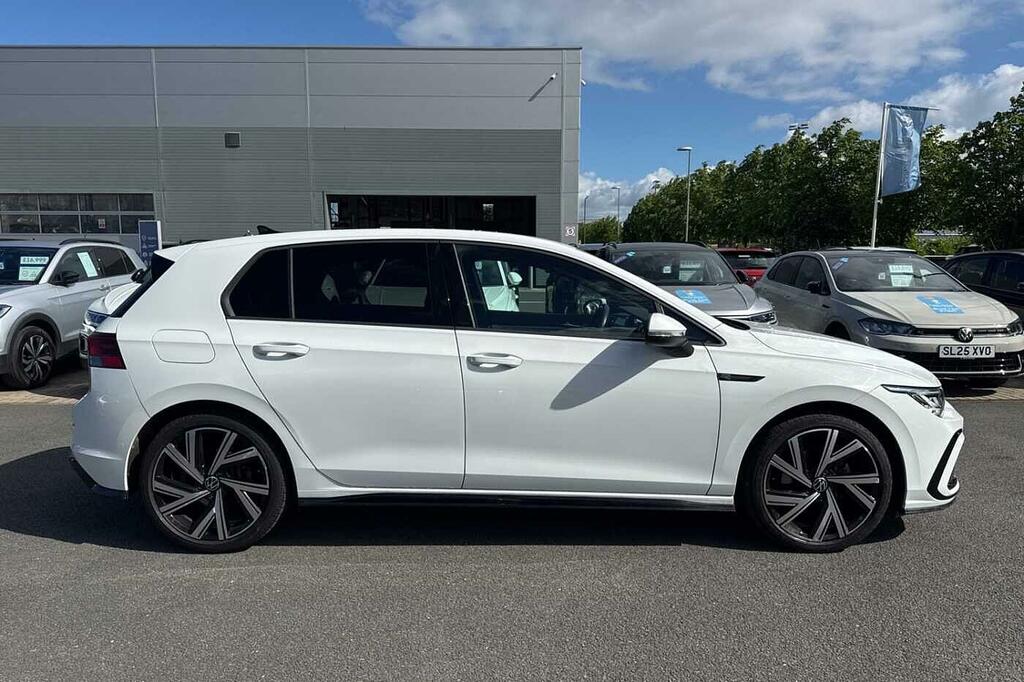 Volkswagen Golf 1.5 Etsi 150 R-line Dsg White #4