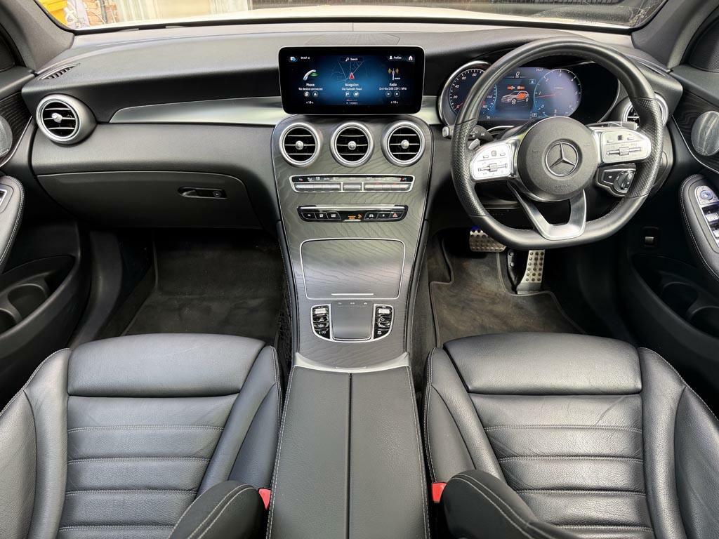 Mercedes-Benz GLC Class Glc 300D 4Matic Amg Line Premium 9G-tronic White #5