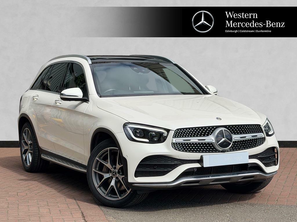 Mercedes-Benz GLC Class Glc 300D 4Matic Amg Line Premium 9G-tronic White
