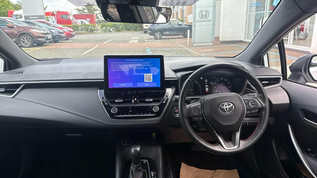 Toyota Corolla 2.0 Vvt-h Gr Sport Touring Sports Cvt Euro 6 Ss White #6