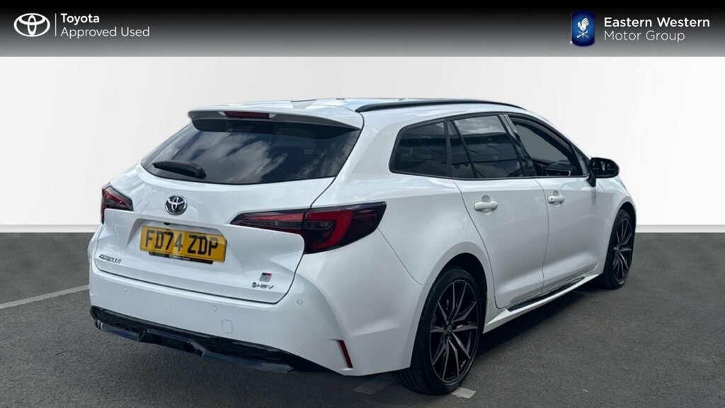 Toyota Corolla 2.0 Vvt-h Gr Sport Touring Sports Cvt Euro 6 Ss White #2