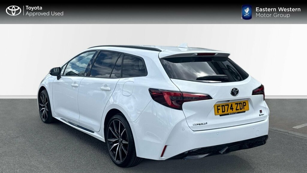 Toyota Corolla 2.0 Vvt-h Gr Sport Touring Sports Cvt Euro 6 Ss White #4