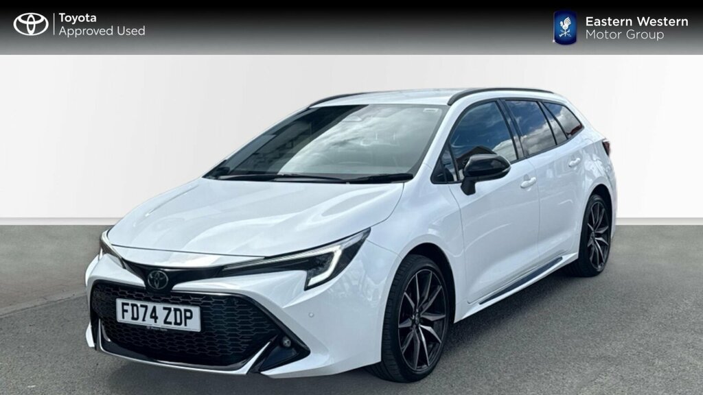 Toyota Corolla 2.0 Vvt-h Gr Sport Touring Sports Cvt Euro 6 Ss White #3