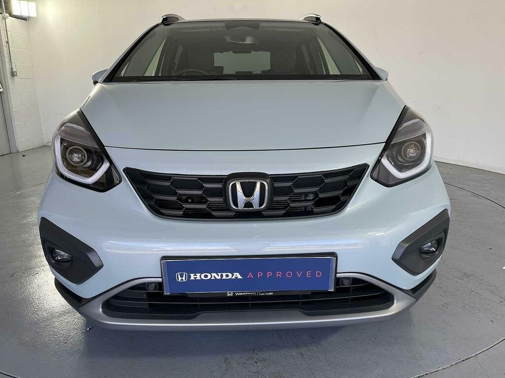 Honda Jazz 1.5 I-mmd Hybrid Crosstar Advance Ecvt Blue #6