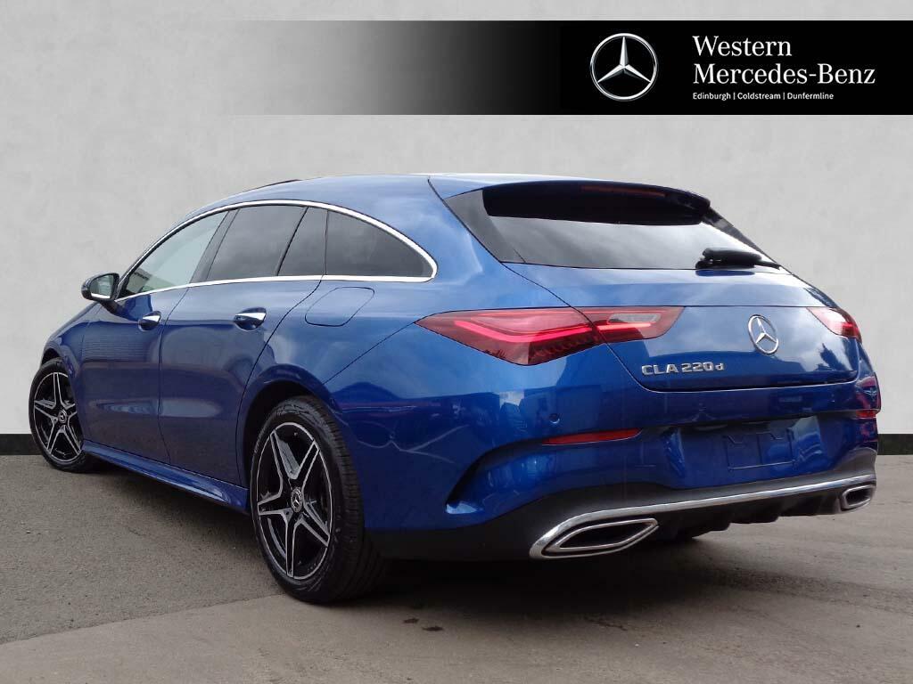 Mercedes-Benz CLA Class 2.0 Cla220d Amg Line Executive Shooting Brake Blue #2