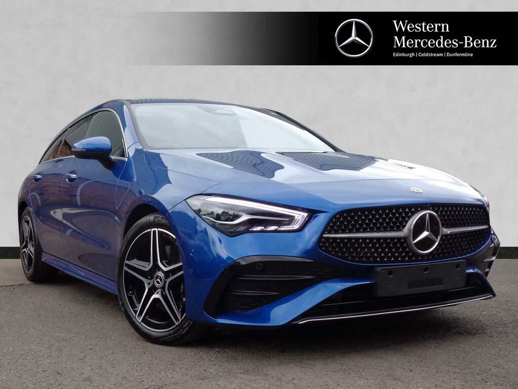 Mercedes-Benz CLA Class 2.0 Cla220d Amg Line Executive Shooting Brake Blue