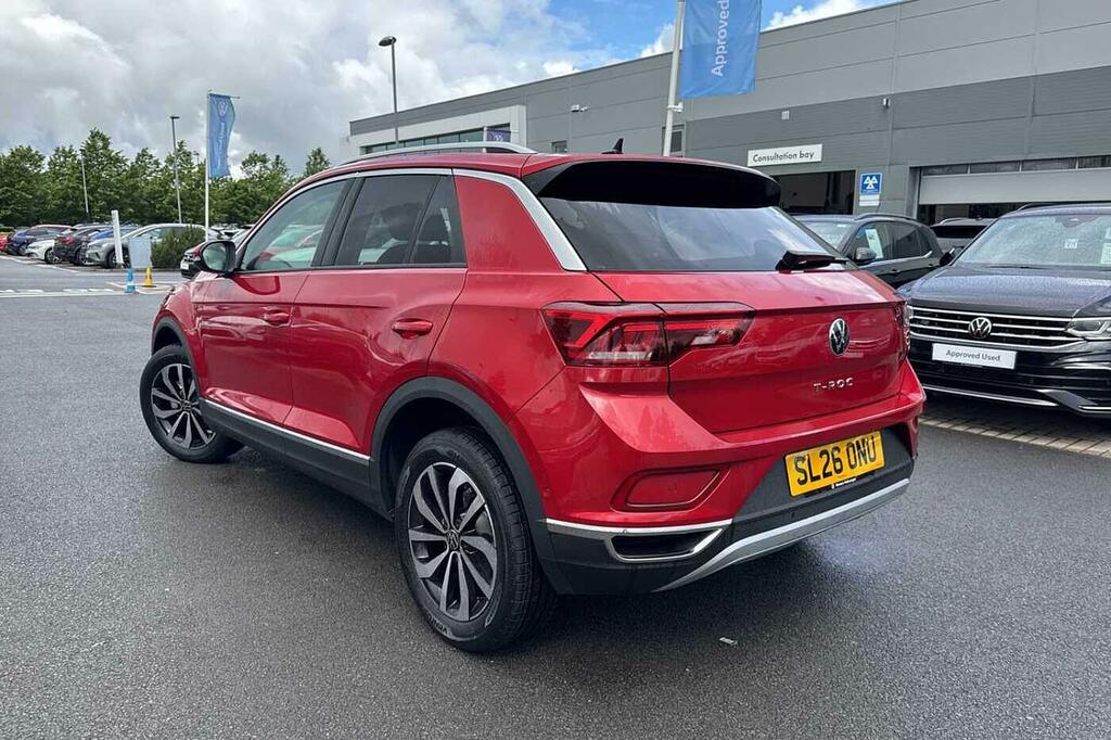 Volkswagen T-Roc 1.5 Tsi Style Red #3