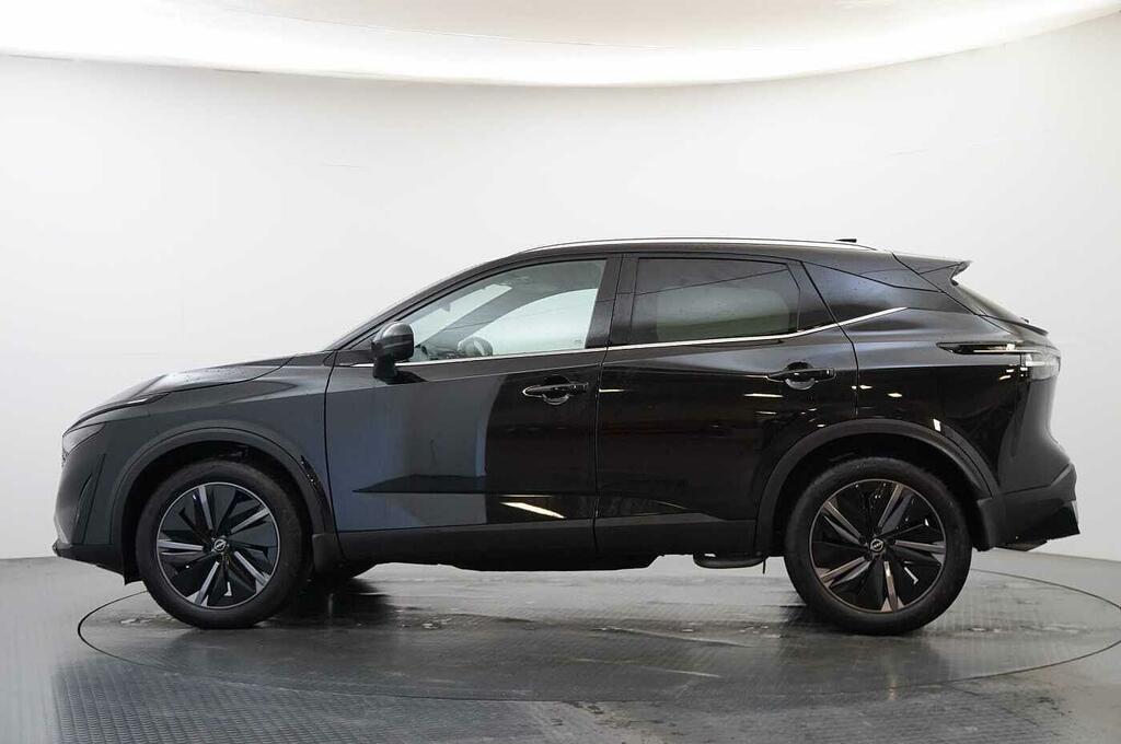 Nissan Qashqai 1.3 Dig-t Mh 158 Tekna X-tronic With Glass Ro Black #5