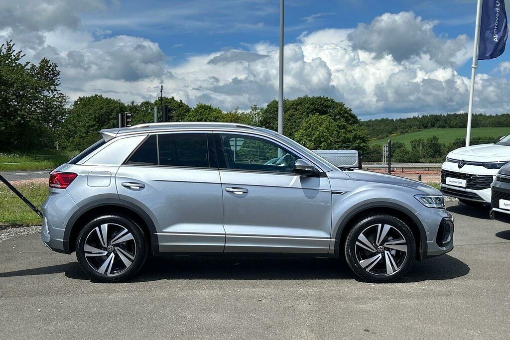 Volkswagen T-Roc 1.5 Tsi R-line Silver #4
