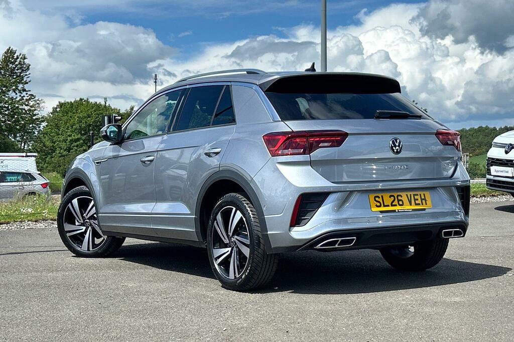 Volkswagen T-Roc 1.5 Tsi R-line Silver #3
