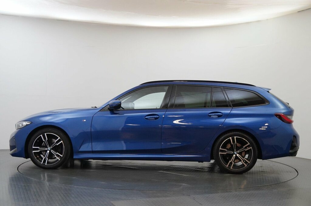 BMW 3 Series 320I M Sport Touring SA74LVW Blue #4
