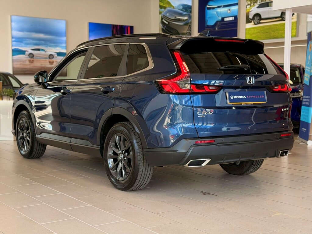 Honda Cr-V 2.0 H I-mmd Advance Ecvt 4Wd Euro 6 Ss Blue #3