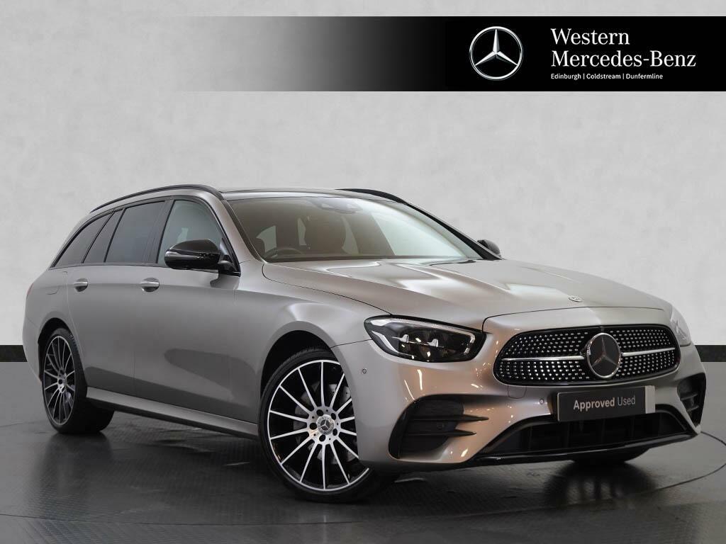 Mercedes-Benz E Class E 300 D 4Matic Amg Line Night Edition Premium Plus Silver