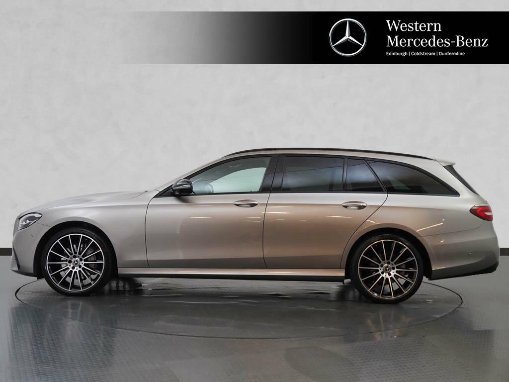 Mercedes-Benz E Class E 300 D 4Matic Amg Line Night Edition Premium Plus Silver #4