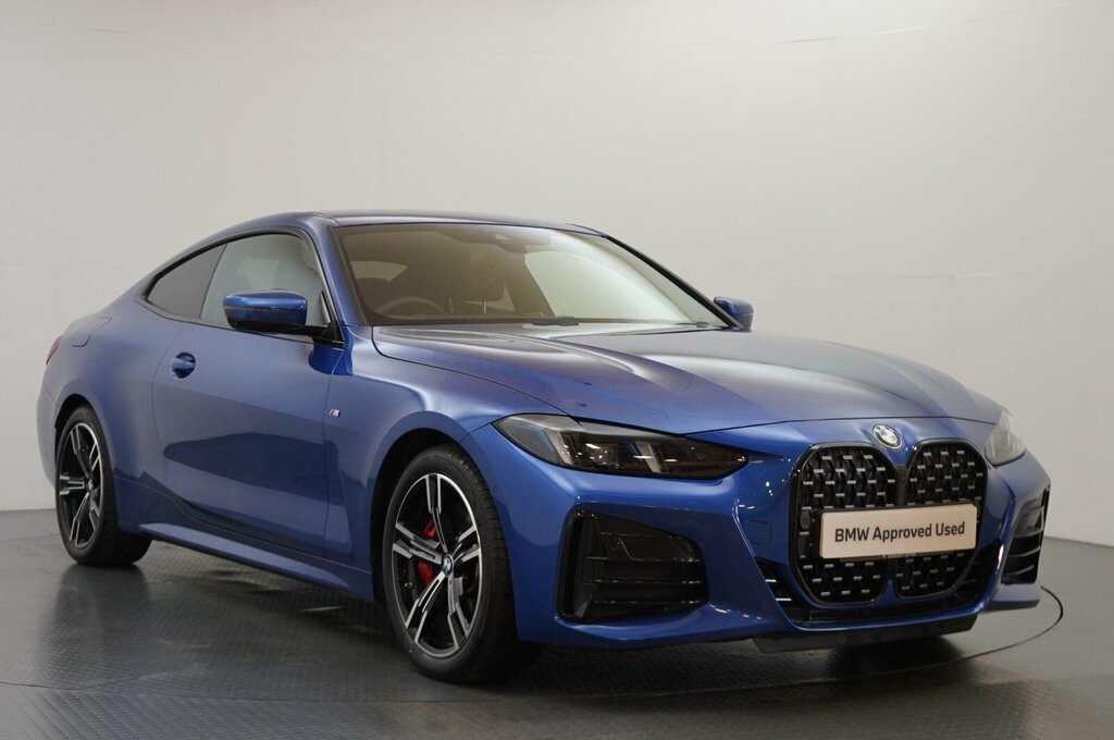 BMW 4 Series Gran Coupe 420I M Sport Coupe Blue