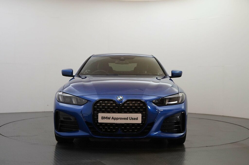 BMW 4 Series Gran Coupe 420I M Sport Coupe Blue #2